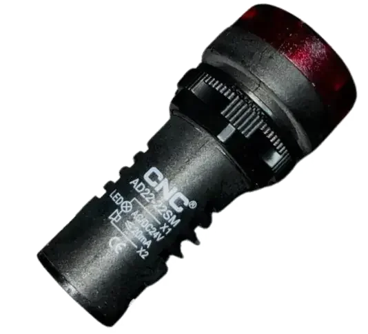Zumbador 22 sin Destello Rojo 24v