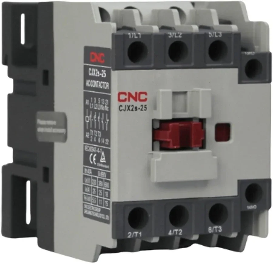 Contactor 25A 380V 50/60Hz 3P 1NO +1NC - Vista 2 de 2