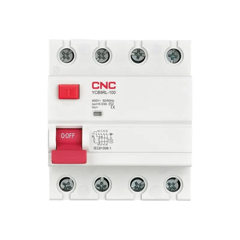 Diferencial 4x63A 100mA 6kA 230/400V 50Hz Tipo AC Curva=C - Vista 2 de 2