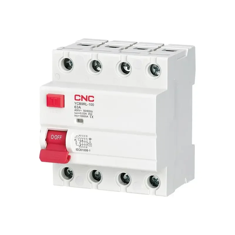 Diferencial 4x63A 30mA 6kA 230/400V 50Hz Tipo AC Curva=C