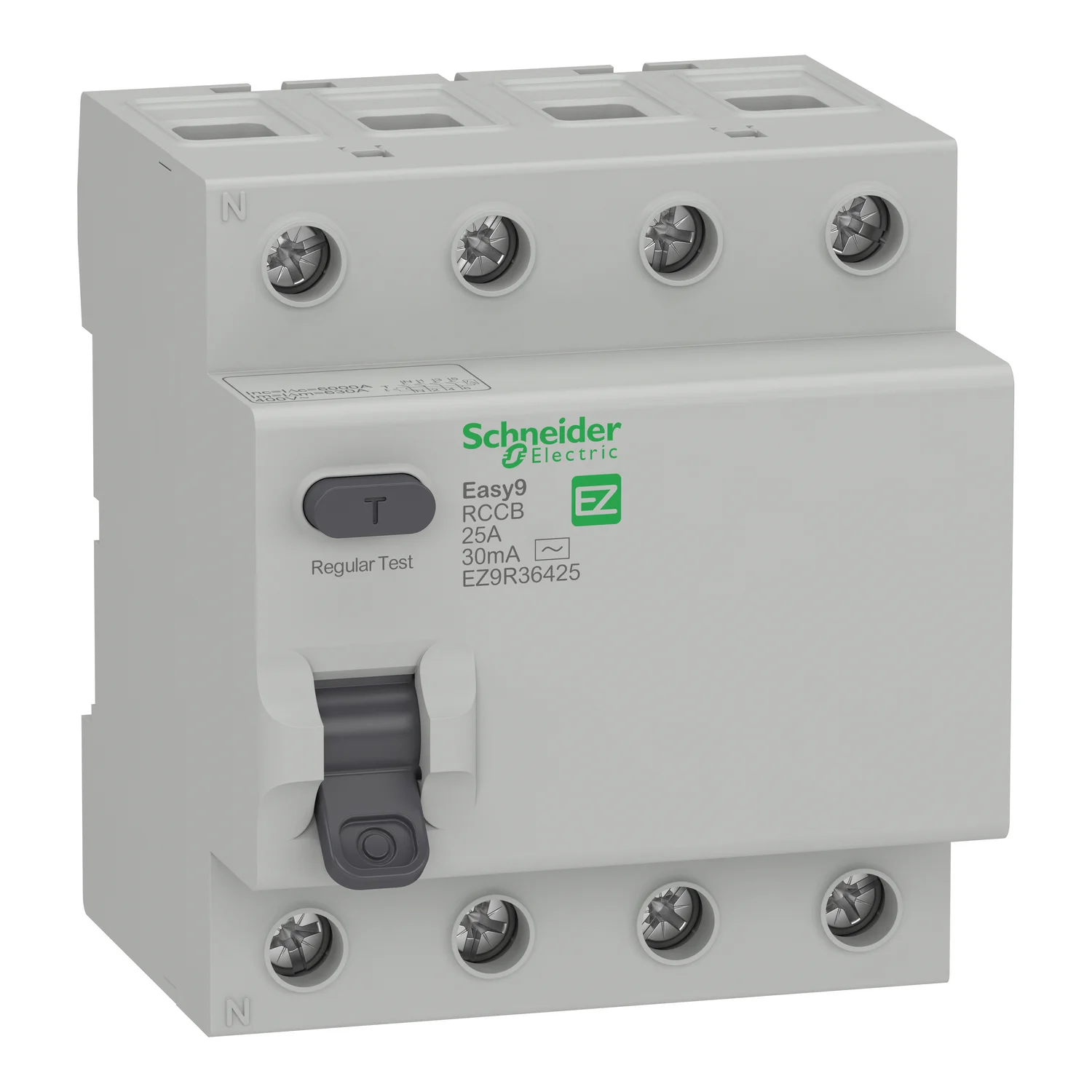 Disyuntor Diferencial Easy9 4P 25A 30mA Clase AC