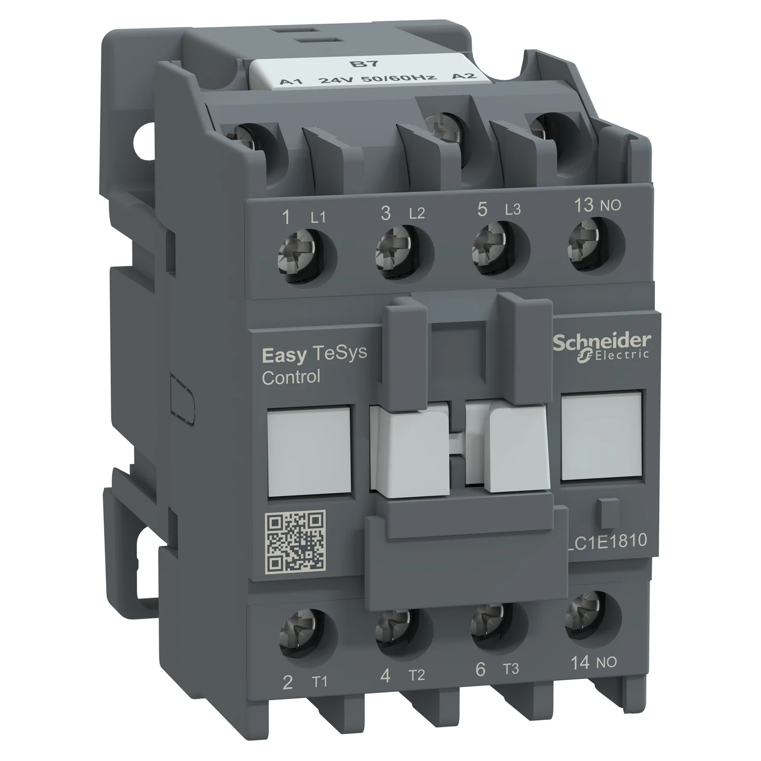 Contactor Tripolar (3NA) EasyPact TVS 18A 24Vca 50/60Hz
