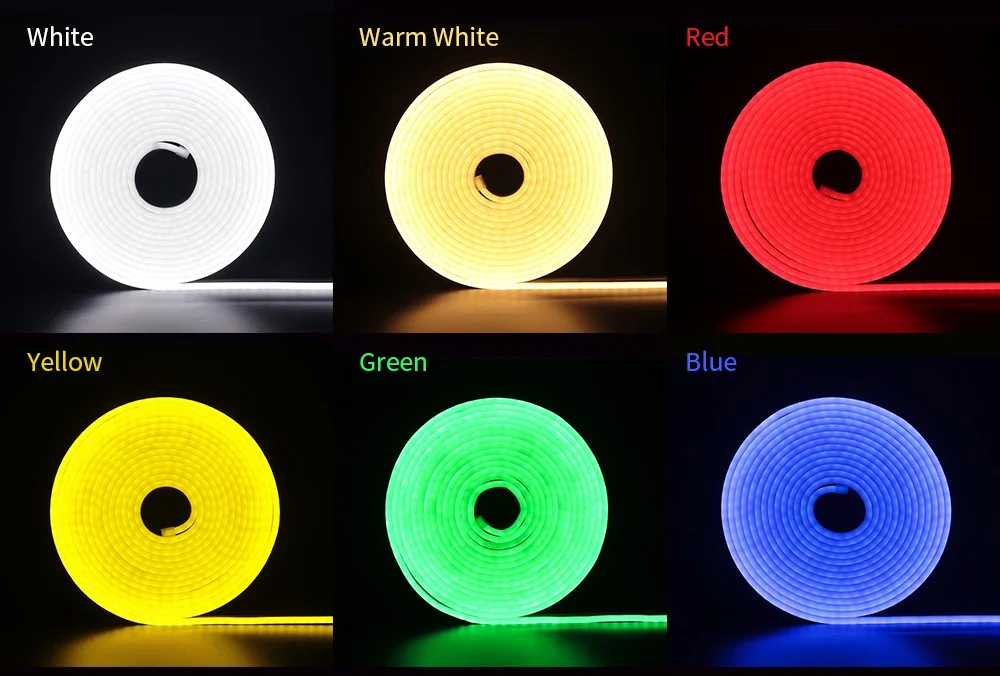 Tira LED Neon LED 220V 8W/M RED X METRO 12x6 IP65