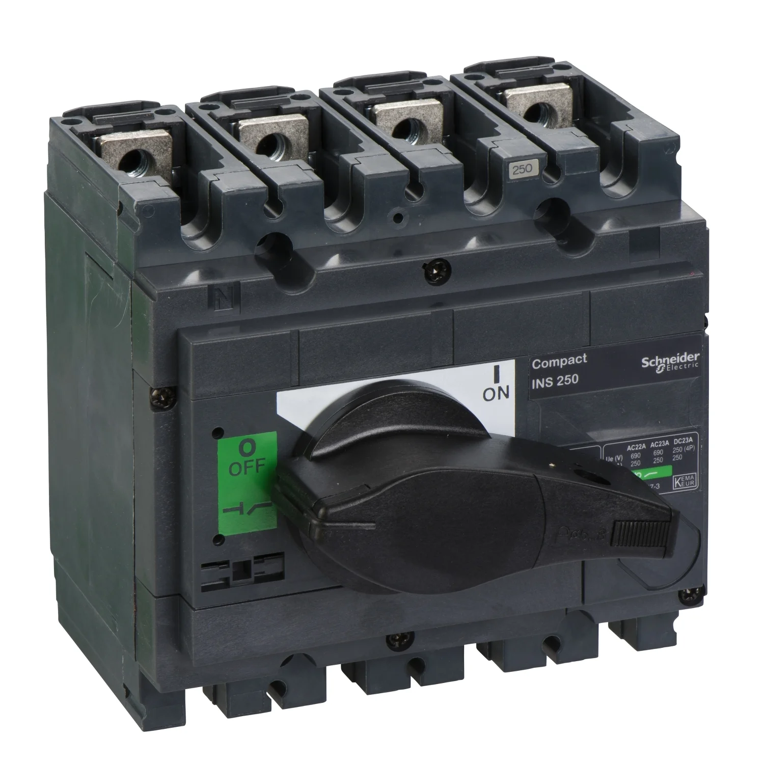 Interruptor Seccionador Manual INS 4X250A - Vista 1 de 1